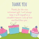 41+ Thank you Messages For Retirement Gifts