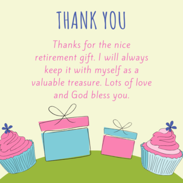 41+ Thank you Messages For Retirement Gifts