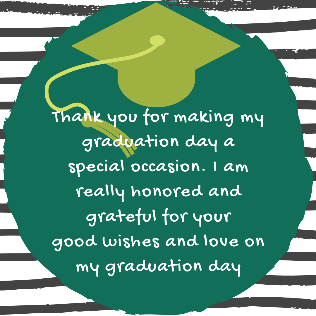 best words of gratitude for graduation speech