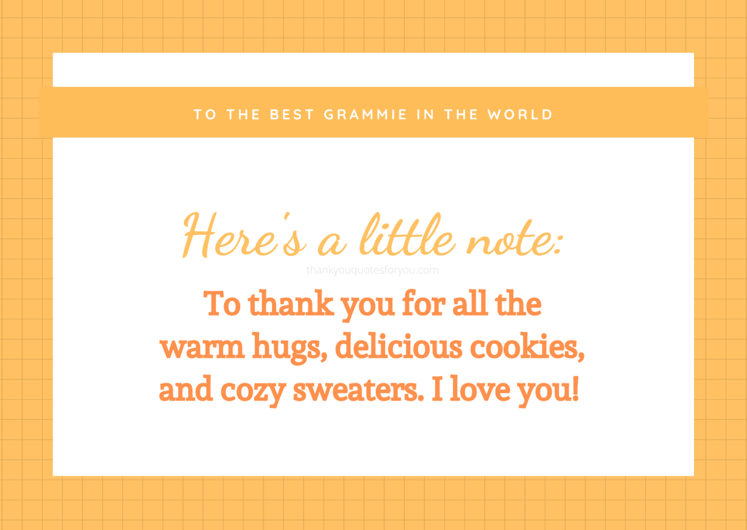 Thank You Quotes And Messages For Grandparents