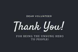 Thank You Quotes For Volunteering!