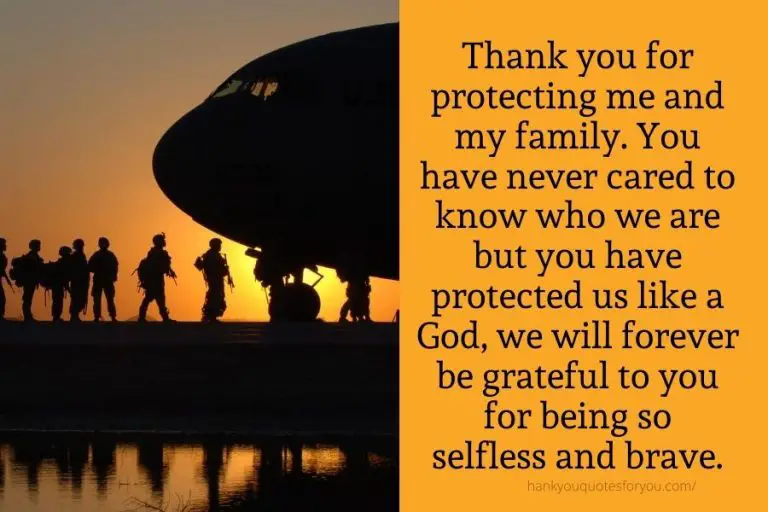 Thank You Messages And Quotes For Soldiers Good Selfless Quotes