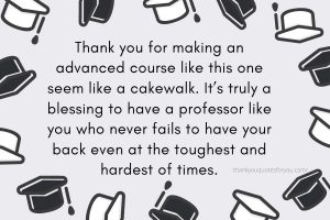 Thank You Quotes And Messages For College Professors