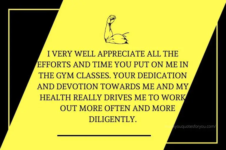 Great Thank You Quotes For Gym Instructor in 2023 Don t miss out 