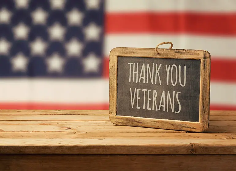 thank you messages for veterans