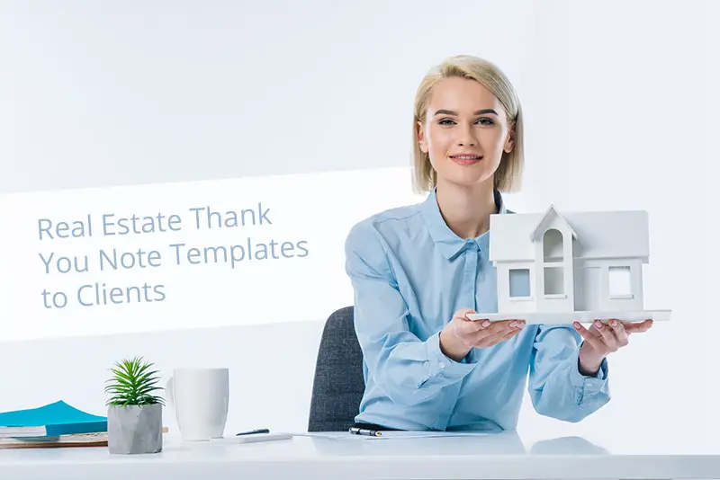 real estate thank you note templates